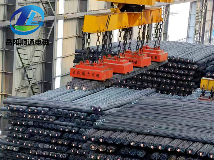 MW12、MW15、MW22系列吊運(yùn)捆扎捧材用電磁鐵